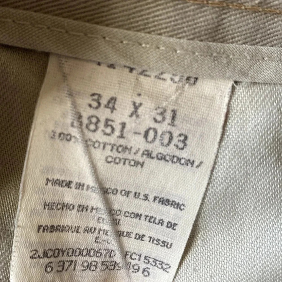 Lee Khaki Pants - Picture 2 of 3